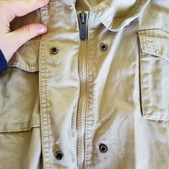Bench Jacket | Khaki Material - Picture 7 of 12